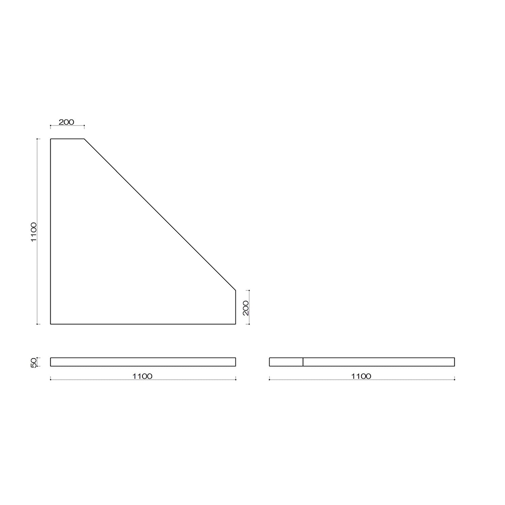 フロアマット　FM-6図面
