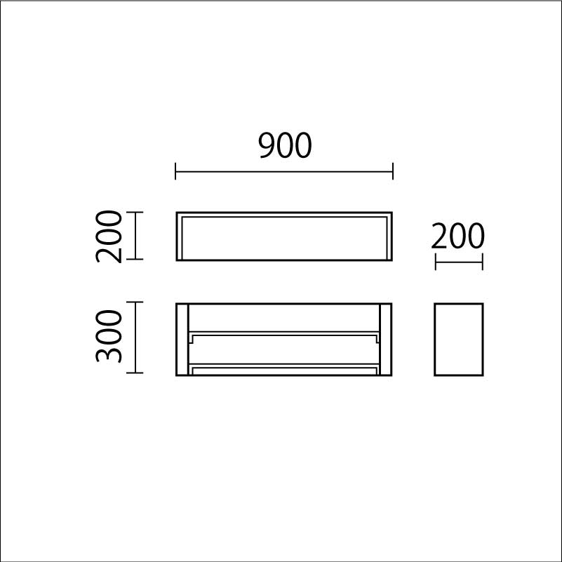 シューズボックス　SB-2図面