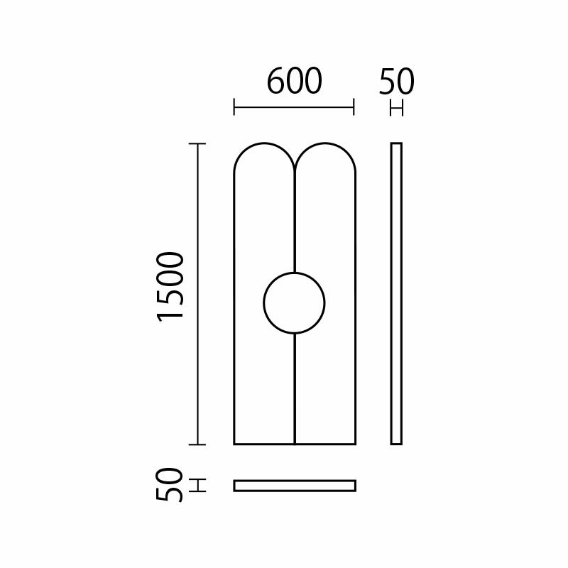 森のふうせん　上部R　H1500　KPH-3図面