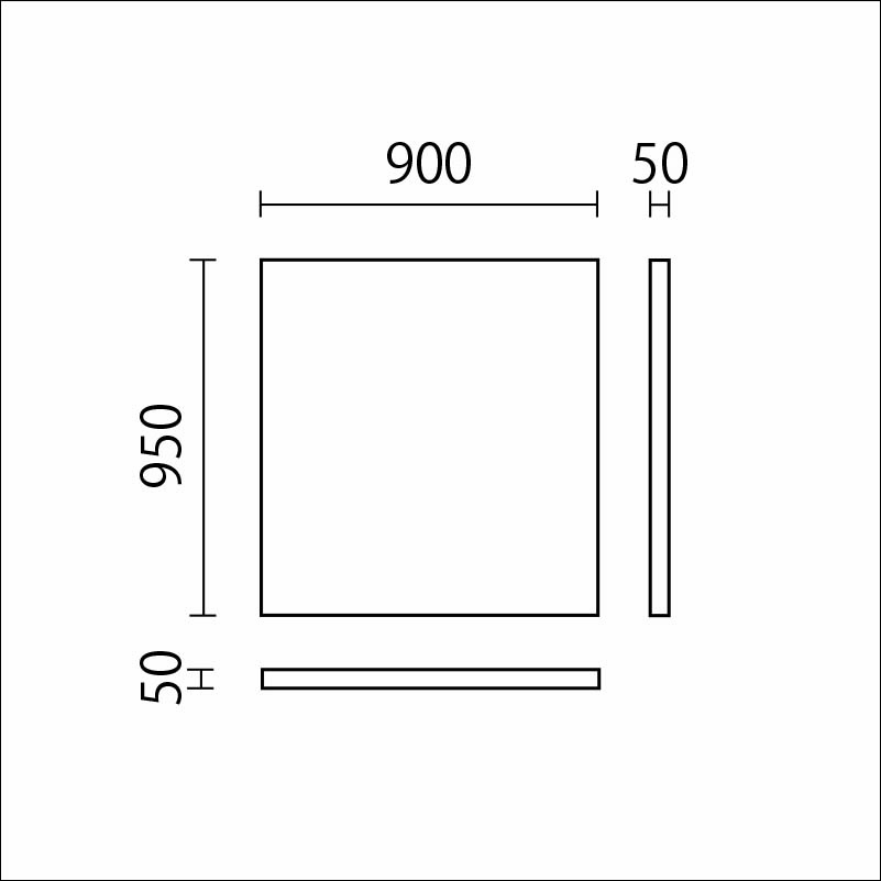 フロアマット　FM-2図面