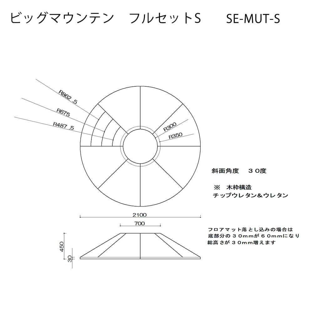 ビッグマウンテン　フルセットS図面