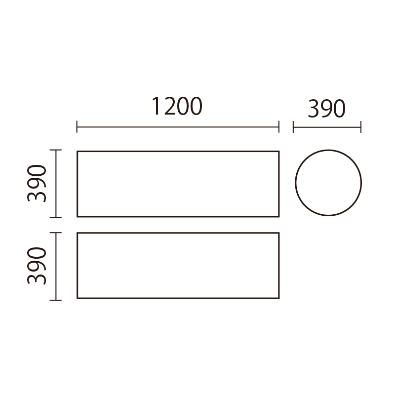 マンモスブロック　ビックポール　MB-1図面