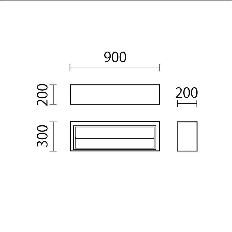 シューズボックス　SB-1図面