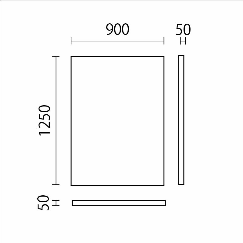フロアマット　FM-5図面