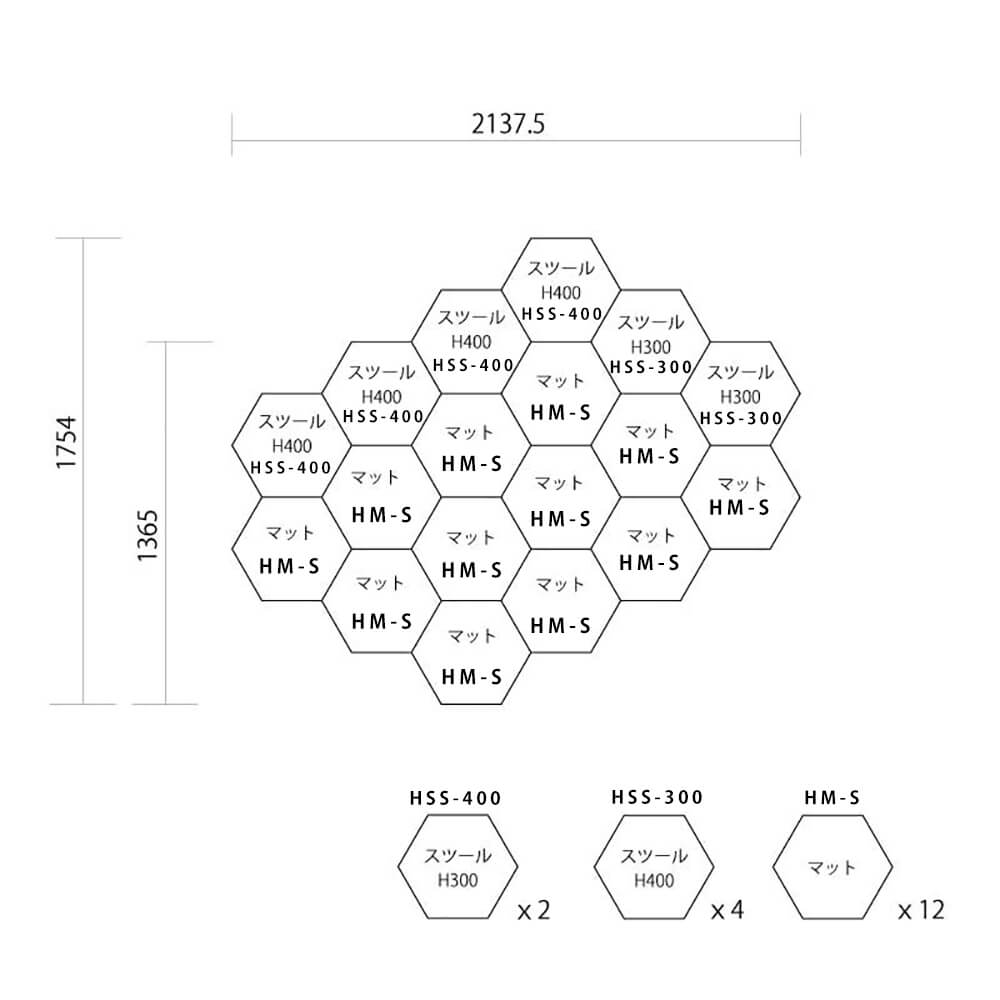 ハニーマットＳ　プラン3図面