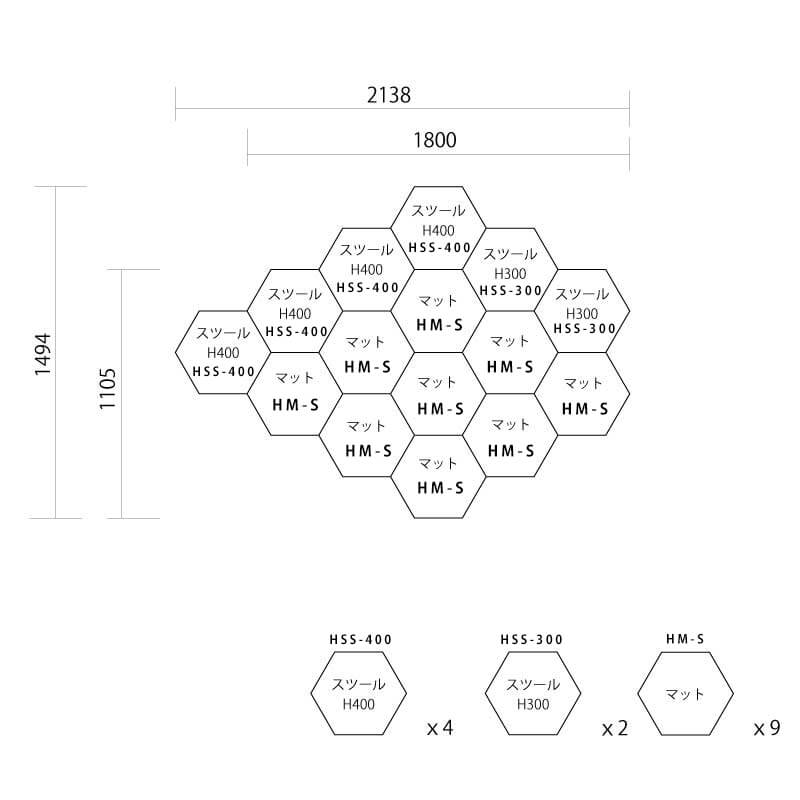 ハニーマットＳ　プラン4図面