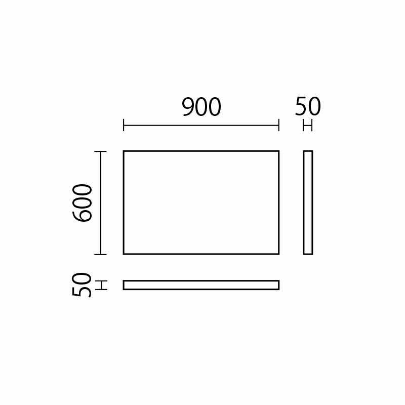 フロアマット　FM-96図面