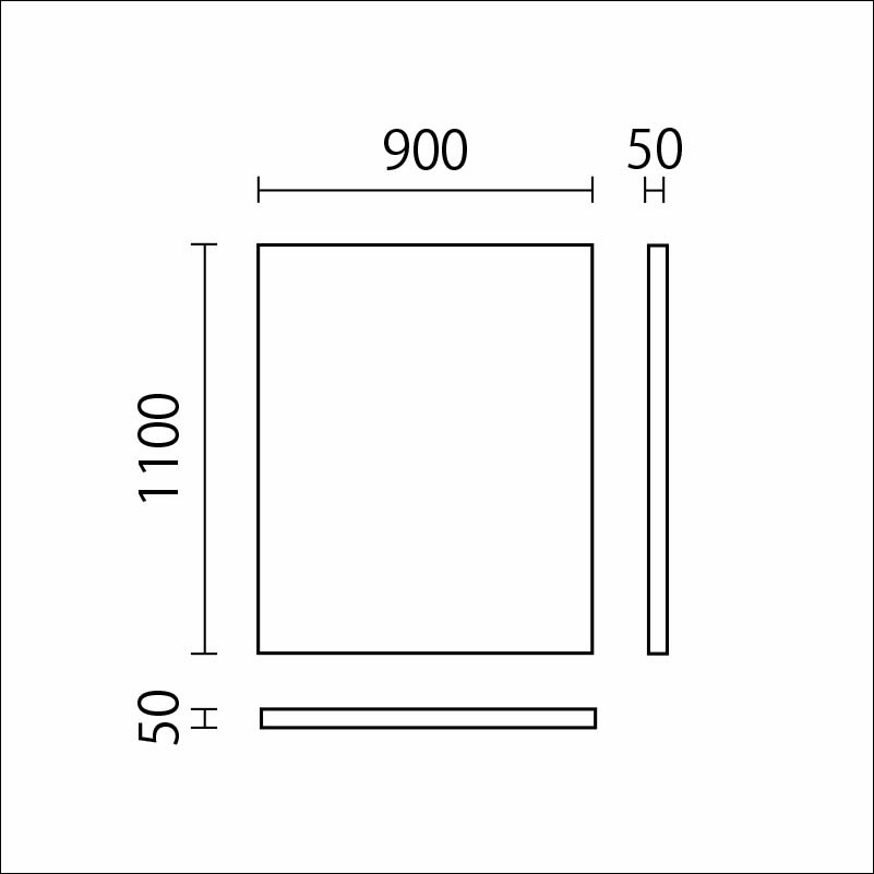 フロアマット　FM-3図面