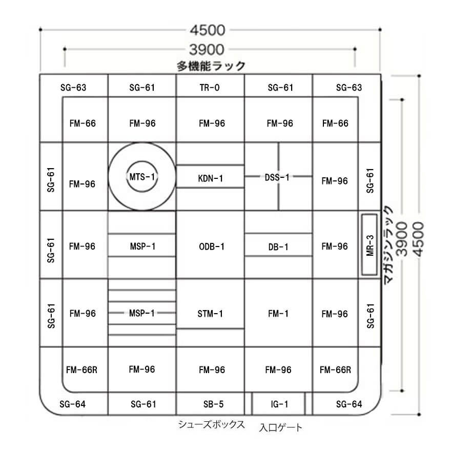 アスレチック　フルセット図面
