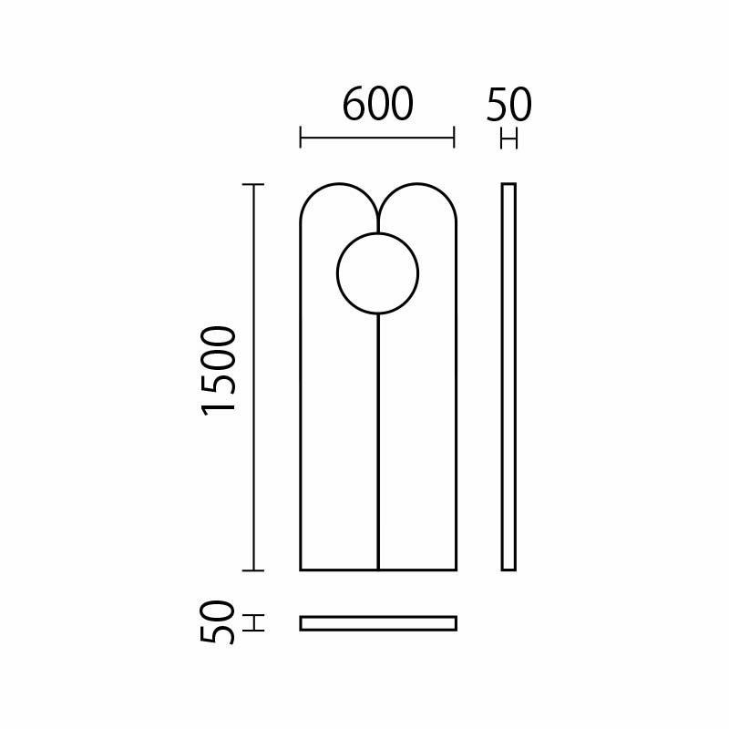 森のふうせん　上部R　H1500　KPH-4図面