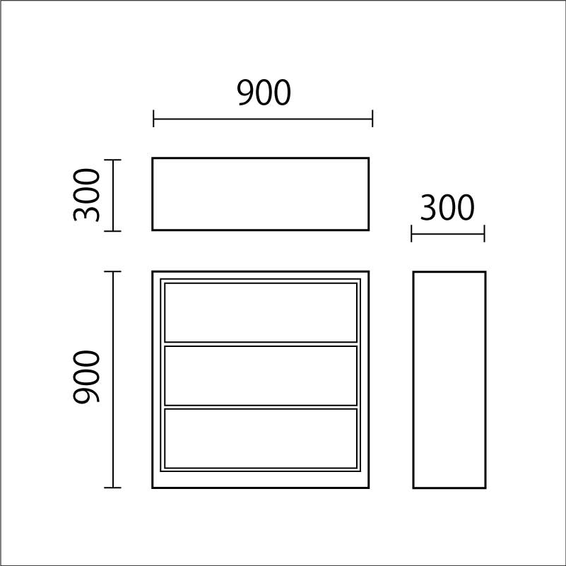 ビックサイズ　多機能ラック　TR-2図面