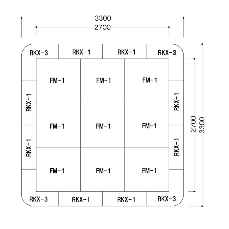 ラクサスEX 4.5畳図面