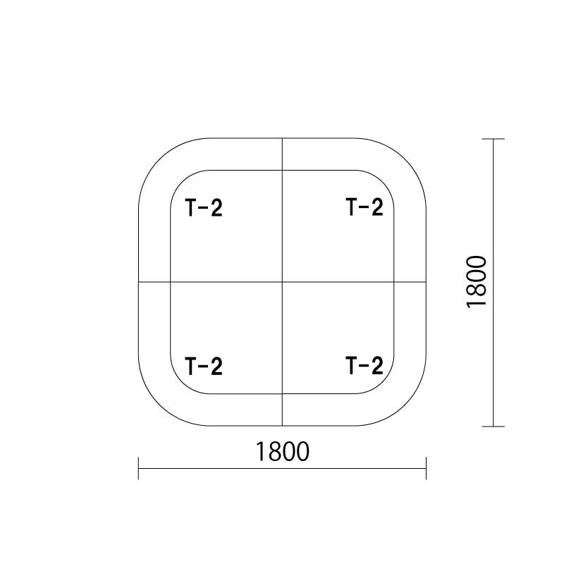 コスモスシリーズ 2畳図面