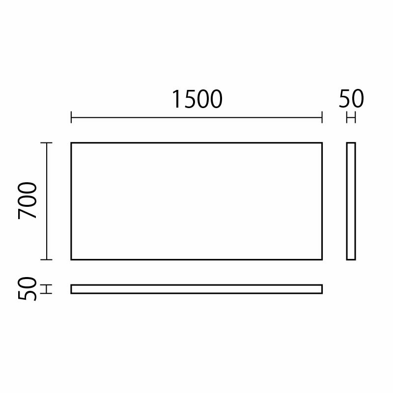 フロアマット　FM-7150図面