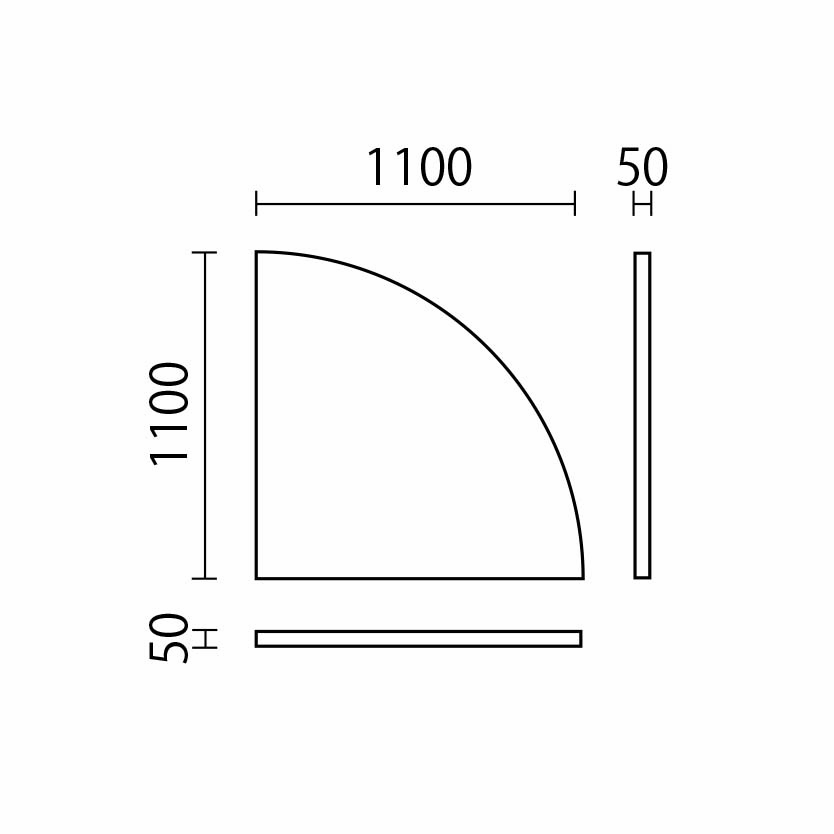 フロアマット　FM-36図面