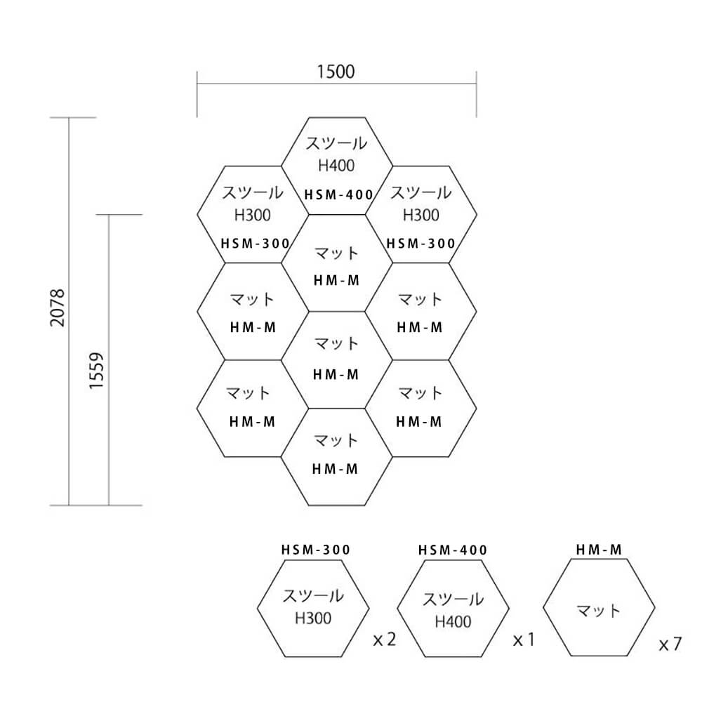 ハニーマットＭ　プラン3図面