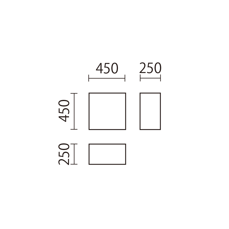 ミニ踊り場　MO-1図面
