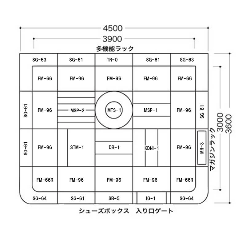 アスレチック　Dセット図面