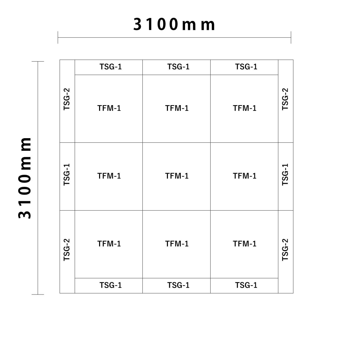 アセロラシリーズ 4.5畳図面