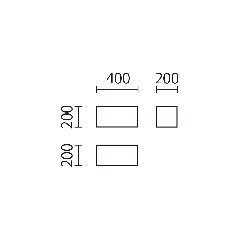パズルクッション（棒）　PKB-1図面