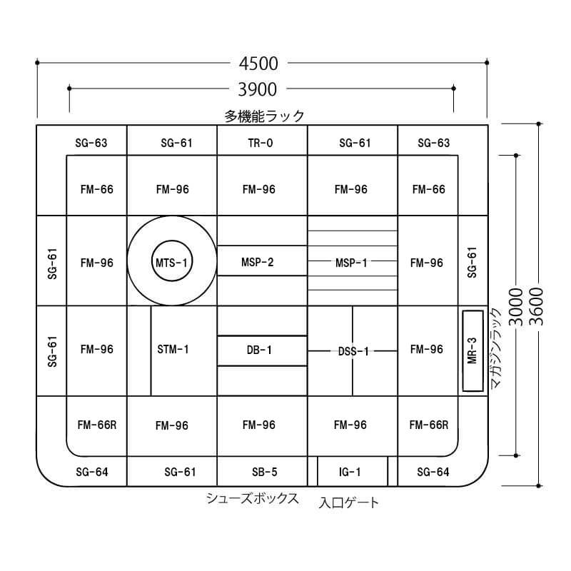 アスレチック　Eセット図面