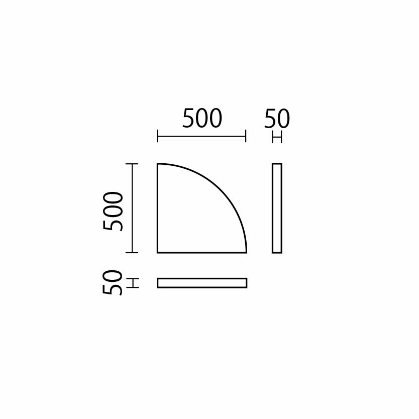 フロアマット　FM-30図面