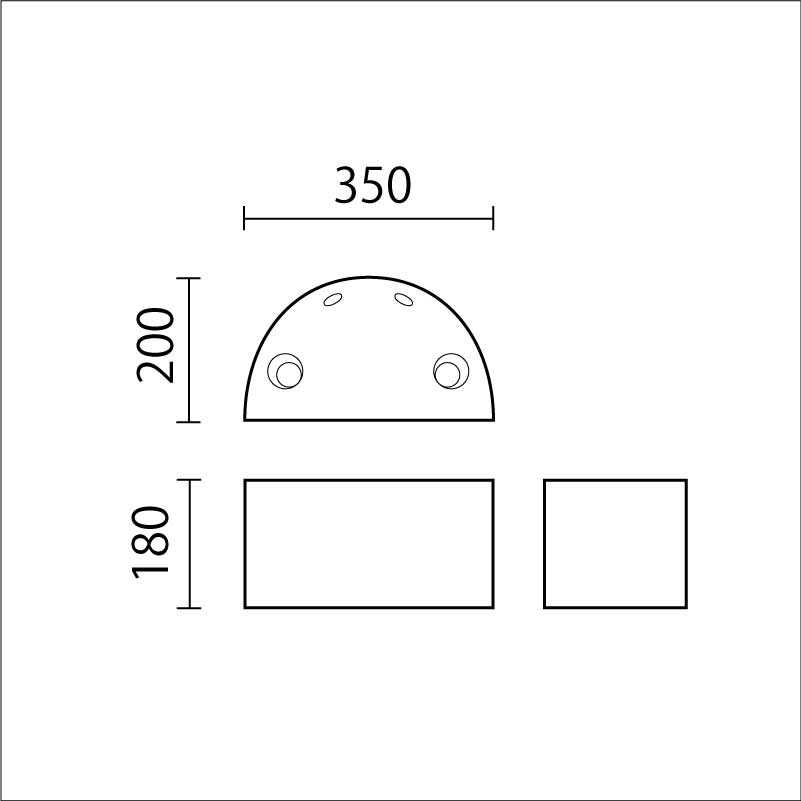 カメさん頭サイドガード　KA-1図面