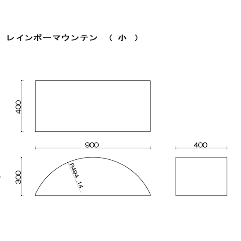 レインボーマウンテン小図面