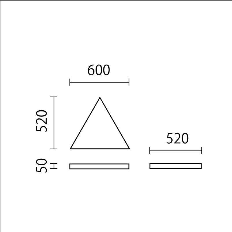ソフトクッション　三角マット　SK-8図面
