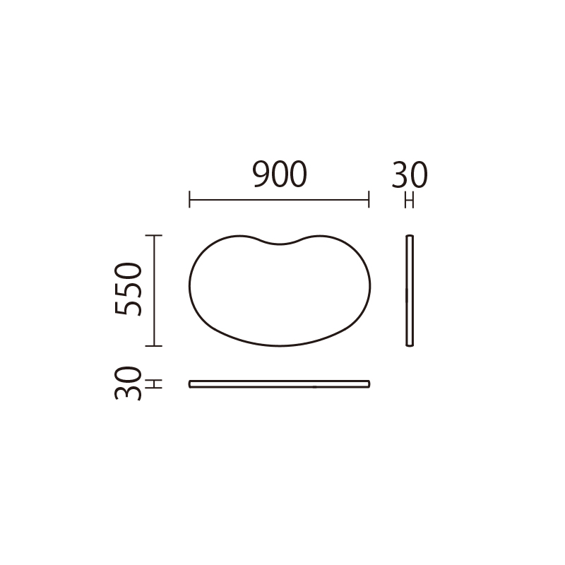 天板　ビーンズ　KZ-B図面