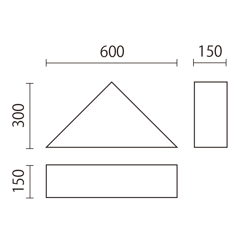 積み木クッション　KT-3図面
