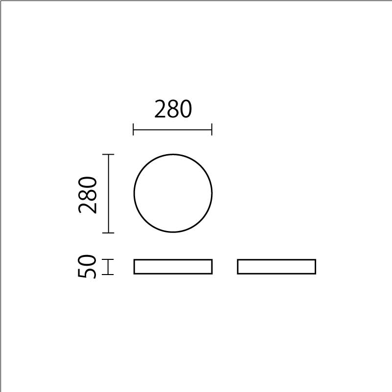 ボールプール用クッション280φ　PK-1図面
