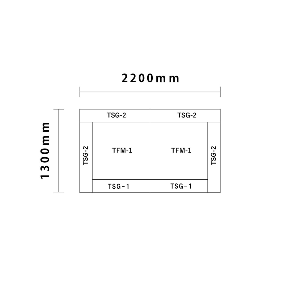 アセロラシリーズ 1畳図面