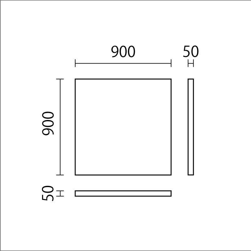 イラストウォールパネル　UMI-14図面