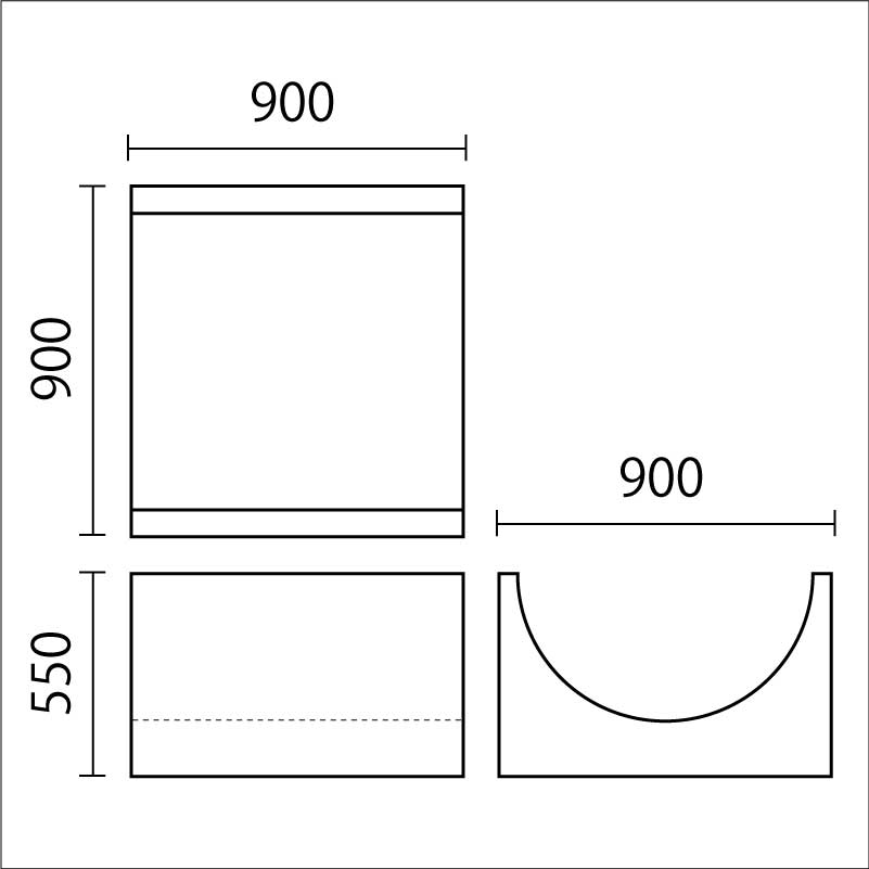 マンモスブロック　トンネルアシスト　MB-6図面