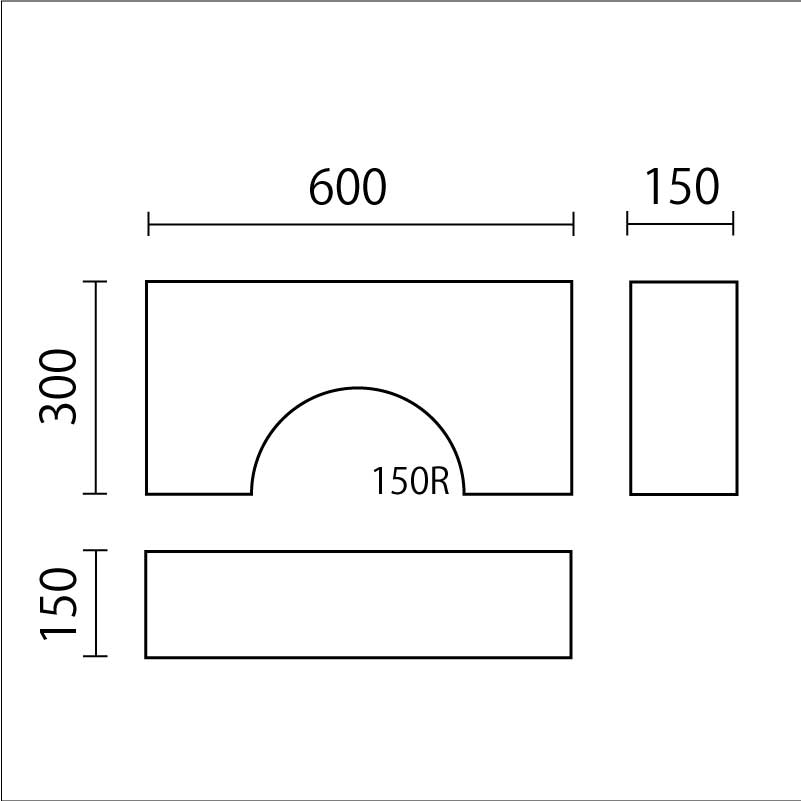 積み木クッション　KT-5図面
