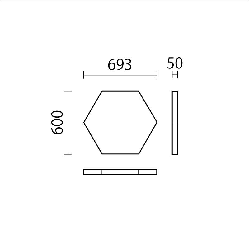 ハニーマットM　HM-M図面