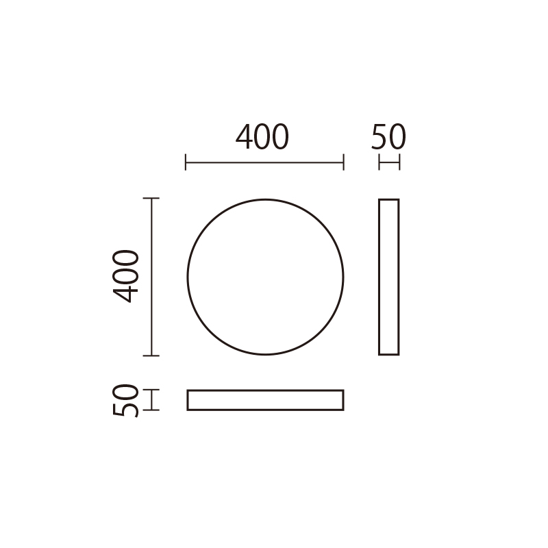 フォレスト（切り株クッションBKK-4　樹皮）　BKKF-4図面