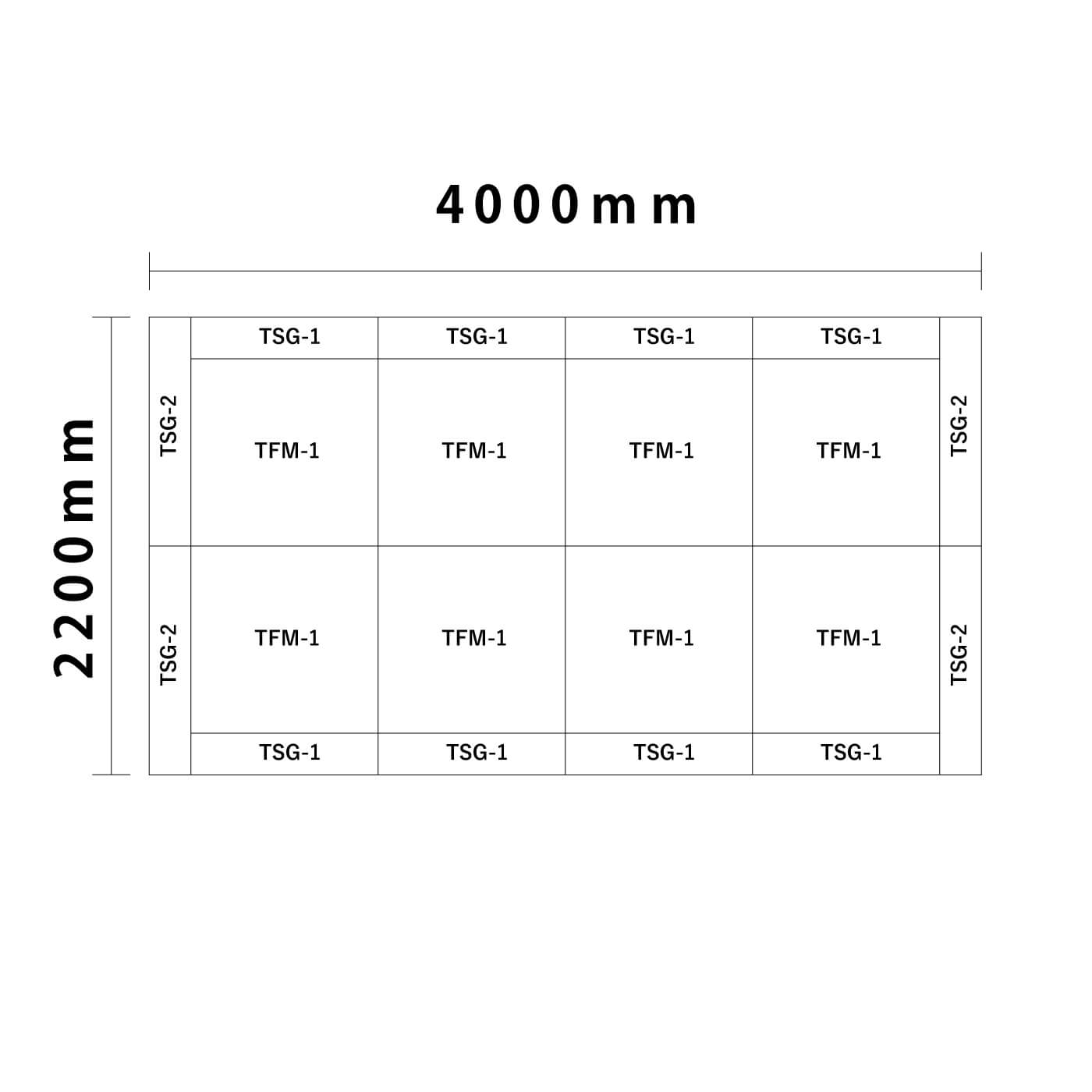 アセロラシリーズ 4畳図面