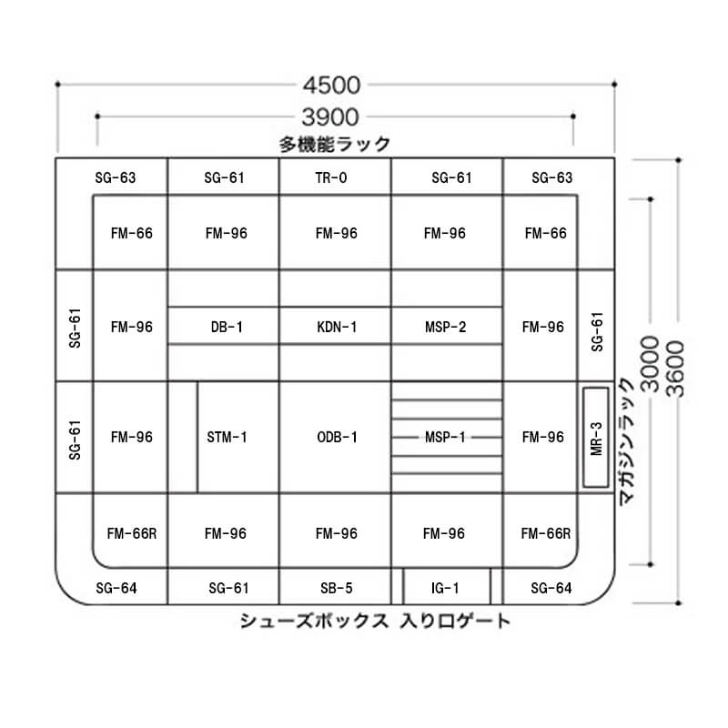 アスレチック　Cセット図面