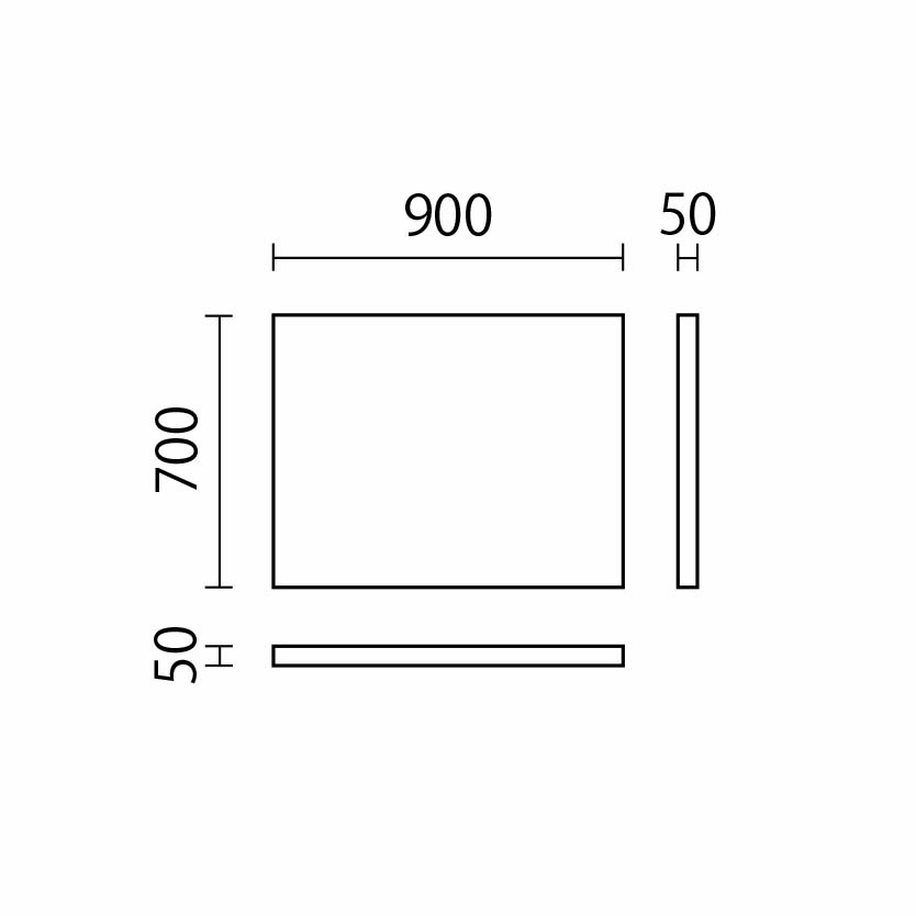 フロアマット　FM-97図面