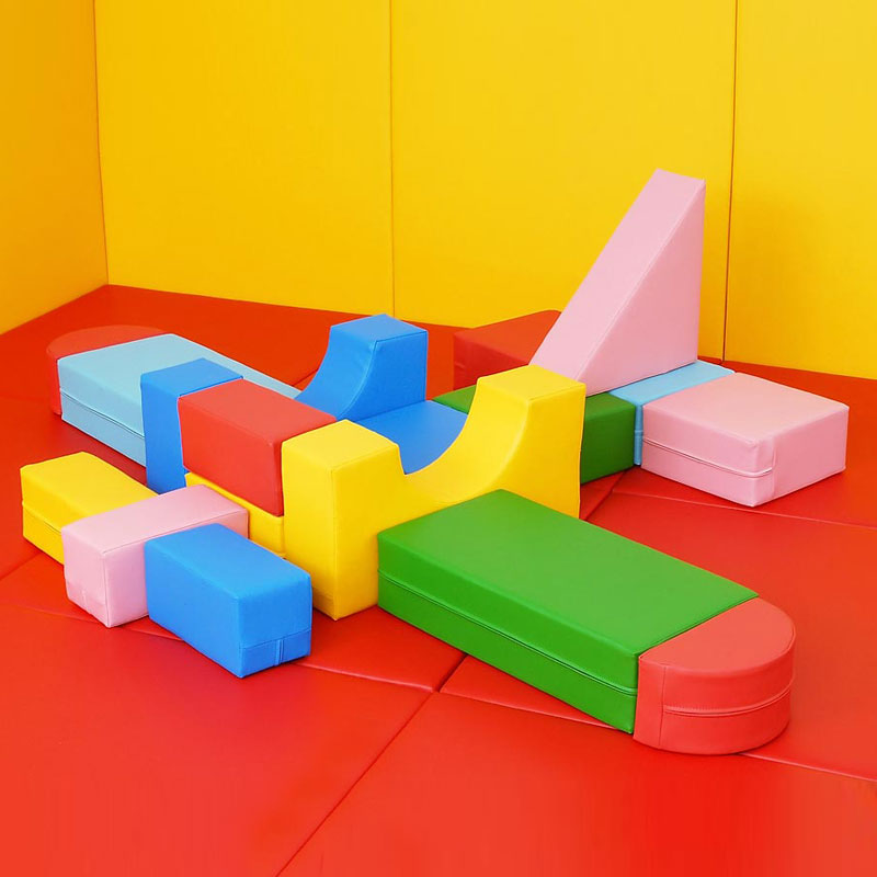 積み木クッション　プロペラ飛行機セット図面