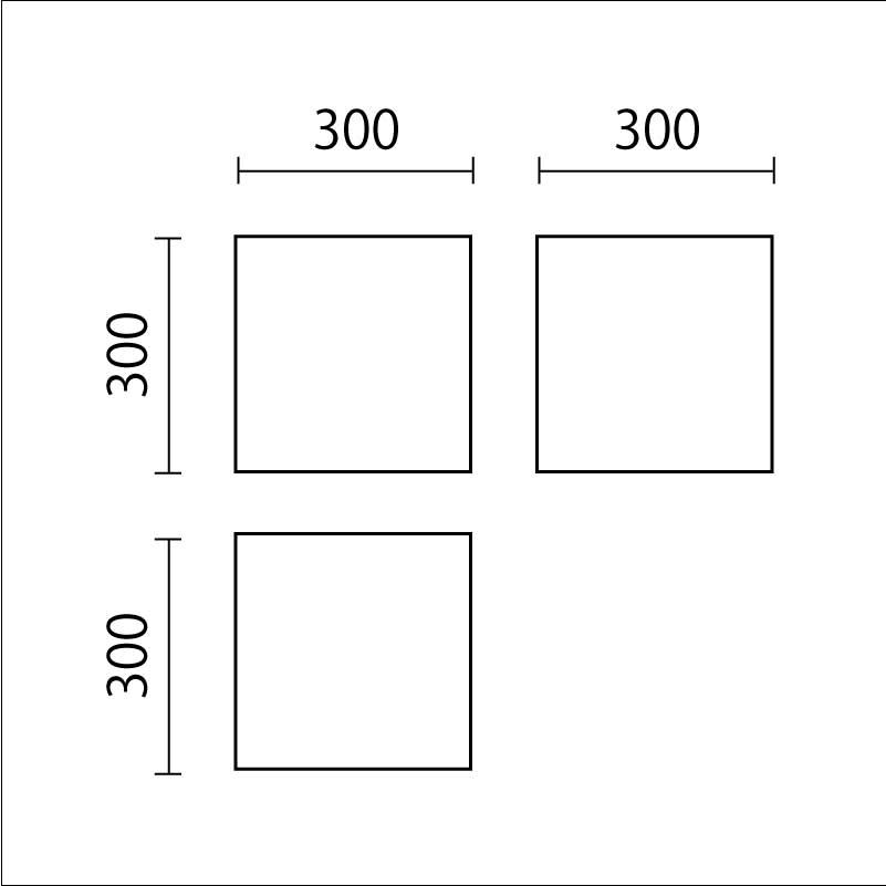 サイコロクッション　KT-12（ダイス）図面