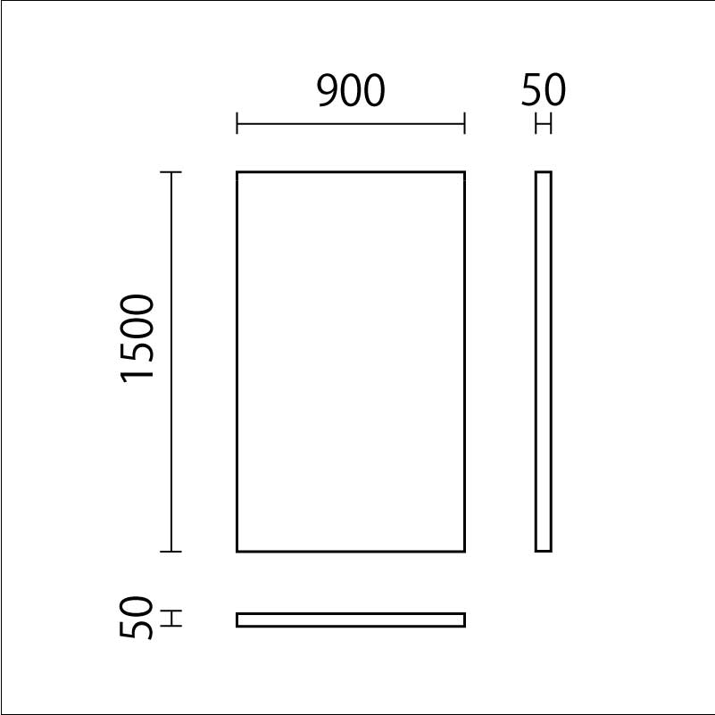 イラストウォールパネル（身長計）　UMI-19図面