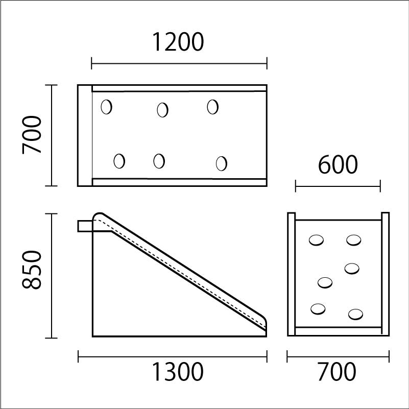 ボールプール　クライミング　P-CM図面