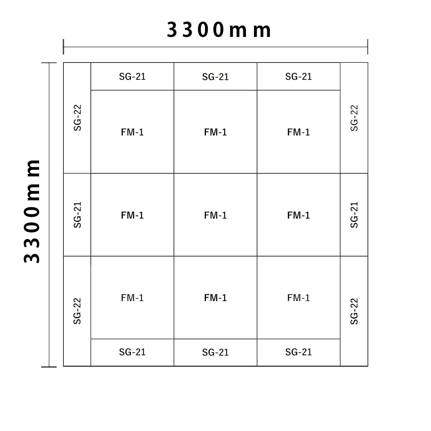 バンビシリーズ 4.5畳プラン図面