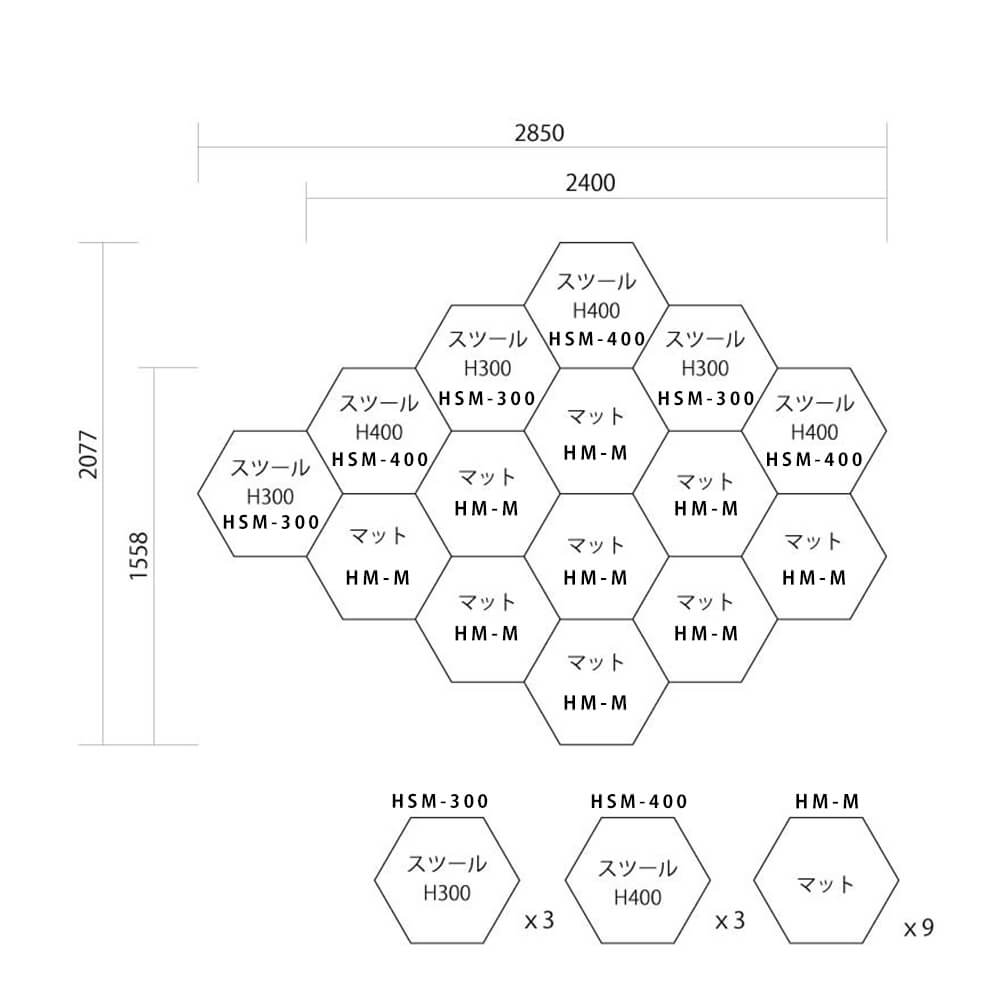 ハニーマットＭ　プラン4図面