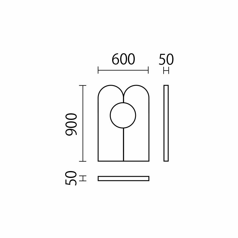森のふうせん　上部R　H900　KPL-4図面
